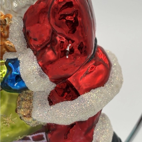 VTG Christopher Radko Christmas Ornament “DELUXE DELIVERY” Retired Santa Claus - Picture 10 of 12